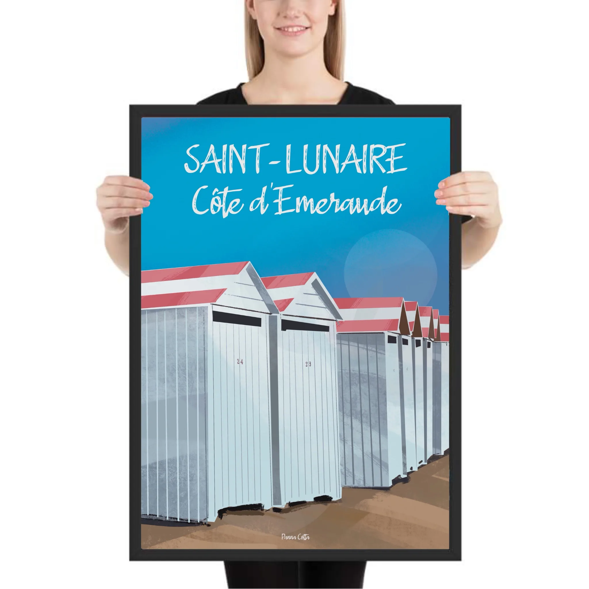 AFFICHE 120 X 160 cm ancienne : LA MODE GALERIES LAFAYETTE - PARIS