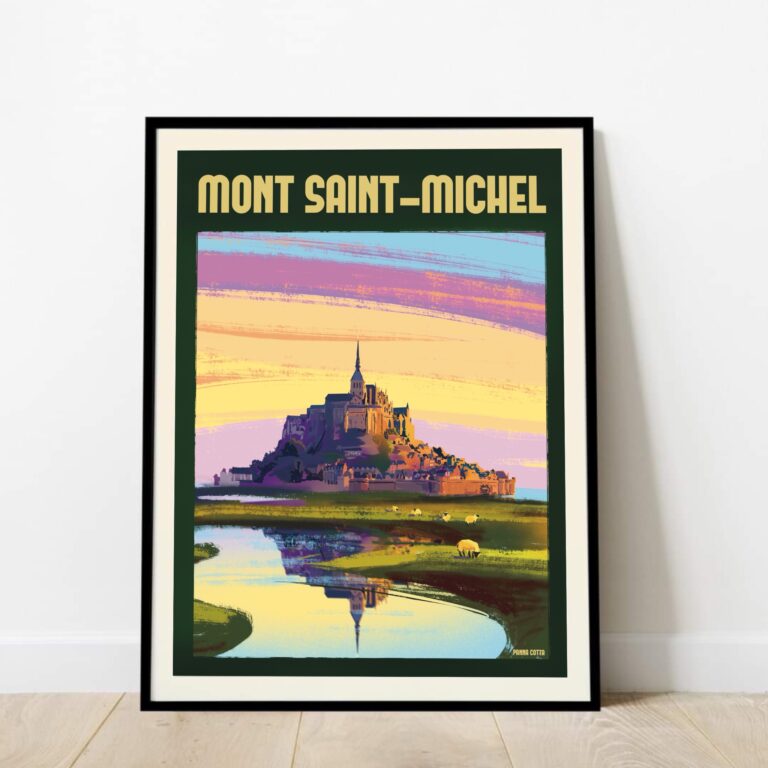 L'affiche Panna Cotta du Mont Saint-Michel