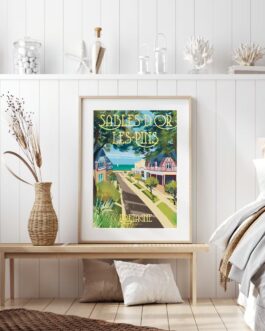 Affiche des Sables-d’Or-les-Pins
