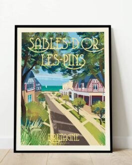 Affiche des Sables-d’Or-les-Pins