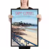 Affiche de Saint-Lunaire, la plage et la Pointe du Décollé – Image 2